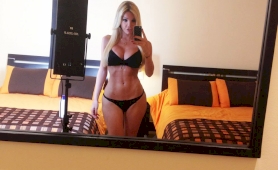 Check out the amazing body on this trannys selfies