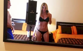 Check out the amazing body on this trannys selfies