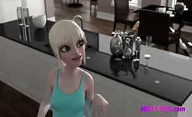 3D FUTANARI Wives Fuck After 3 Years