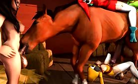 Crazy animated shemales porn video, bestiality gangbang, horse sucking shemale dick, shemale fuck horse ass and big penis